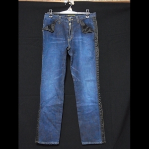 管理：0-3 ☆　新品　　MAZE 　ジーンズ　line denim pants 　wash indigo サイズ M　コットン100%　日本製　¥14.490- （税込み） ☆