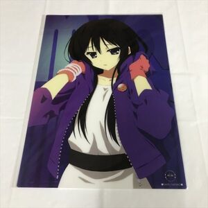 B23606 ◆秋山澪　けいおん あいすとちょこ/七尾奈留　A4サイズ クリアポスター ★同梱で送料追加なし★