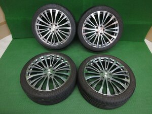 希少★良品★ROJAM ロジャム/オルタネイティブ 20インチ 20×8J ＋48 114.3 5穴 2022年/7分山★ 245/40R20 4本