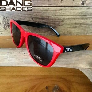 訳アリ　アウトレット　DANG SHADES　ダンシェイディーズ　ORIGINAL Red / Black Gloss x Black