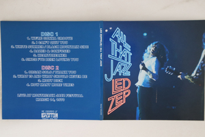 2discs CD Led Zeppelin All That Jazz TDOLZVOL033 DIAGRAMS OF LED-ZEPPELIN 紙ジャケ /00260