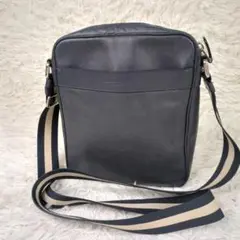 COACH コーチ チャールズ F54782 ショルダーバッグ ネイビー 良品