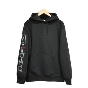 WC769D9 Supreme × NIKE シュプリーム ナイキ 24SS Week10 Hooded Sweatshirt スウェット パーカー Mサイズ ブラック FQ0759-010 /26