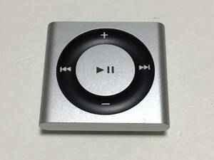 iPod shuffle 4世代　シルバーno.107 バッテリー交換済作動品