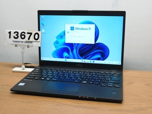 #13670 即決 富士通 LIFEBOOK U939/B ◆ FHD/Core i5/Win11 (オフィス)