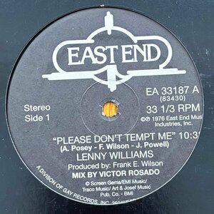 【Disco Dub】Lenny Williams / Please Don