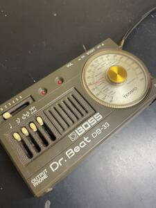 【送料無料】BOSS DB-33 Dr.Beat メトロノーム 音楽器材 音響 オーディオ 機器 動作未確認