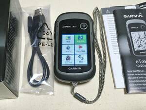 GARMIN eTrex 30x 日本語化 3軸電子コンパス 気圧高度計 日本登山地図 全国版 トレッキング 等高線 GARMIN ハンディGPS 