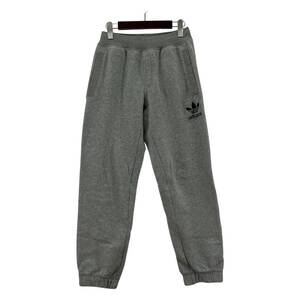 adidas アディダス 裏起毛 スウェット パンツ sizeS/グレー