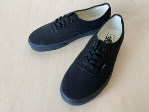 29cm バンズ オーセンティック VANS AUTHENTIC BLACK/BLACK US11/29cm VN000EE3BKA