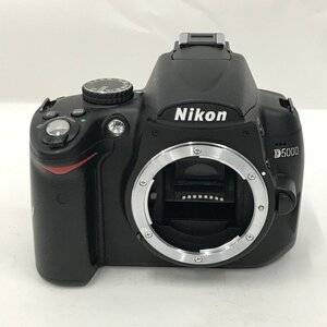 Nikon ニコン D5000 一眼レフ デジタルカメラ バッテリー付き 通電〇【CLAQ5029】