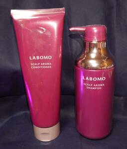 新品未開封 訳アリ ラボモ カルプシャンプー&スカルプアロマコンディショナー LABOMO SCALP AROMA SHAMPOO COONDITIONER　　B