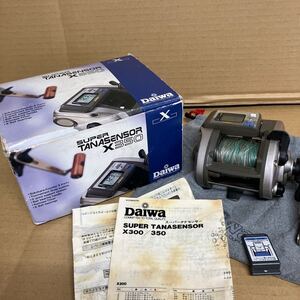 DAIWA ダイワ SUPER TANASENSOR X350 スーパータナセンサー 箱 説明書　あり