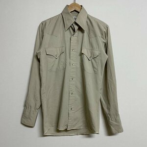 ウールリッチ WOOLRICH 70s ヴィンテージ vintage 長袖 ウエスタンシャツ WPL6635 シャツ、ブラウス シャツ、ブラウス S 無地