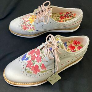 新品　コールハーン　COLE HAAN 定価36,300円 花柄 オリジナルグランド ウィング オックスフォード ゴルフ original grand floral pattern