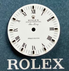 純正品 3針付き 14000 文字盤 エアキング ロレックス ダイヤル 14010 針 トリチウム ROLEX AirKing tritium roma dial hands 3000 GENUINE