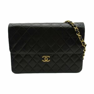 シャネル マトラッセ プッシュロックチェーンショルダーバッグ ブランドオフ CHANEL ラムスキン（羊革） ショルダーバッグ ラムスキン 中