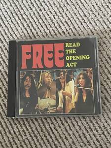 Free 「Read The Opening Act」１CD