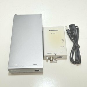 Panasonic PoE給電機能付 同軸-LANコンバータ BY-HPE11KT ( BY-HPE11H + BY-HPE11R ) パナソニック 防犯カメラ 0506304