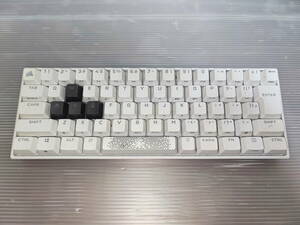 K65 RGB MINI CORSAIR コルセア WHITE 白 Gaming Keyboard ゲーミングキーボード