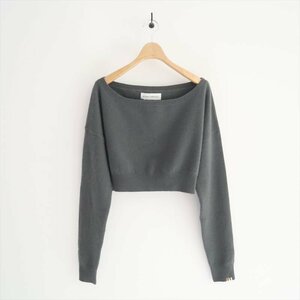 2022AW / Ron Herman購入品 / extreme cashmere エクストリームカシミヤ / BELLY クロップド ニット / 3610800688 / 2402-100