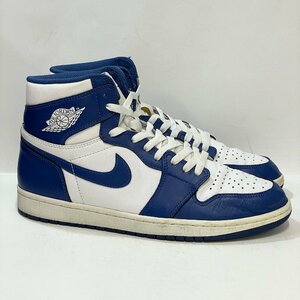 29cm AIR JORDAN 1 RETRO HIGH OG 555088-127 エア ジョーダン 1 レトロ ハイ OG ストームブルー メンズ スニーカー HO H108307