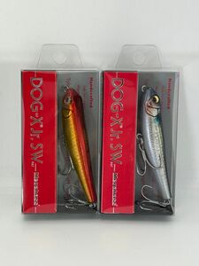 メガバス ドッグX Jr SW 2個セット 未開封 GG AKAKIN CB & DD BORA DOG-X Jr SW MEGABASS