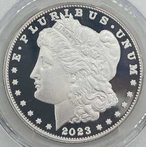 最高鑑定 PR70 DCAM 初日発行 2023 モルガン 銀貨 Morgan Dollar PCGS First Day of Issue アメリカ proof モーガン silver コイン NGC