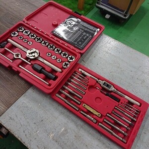 【中古現状品】MAC TOOLS マックツール　TD41METS　41pcs メトリックタップ・ダイスセット