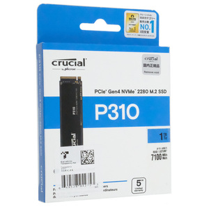 crucial 内蔵型 M.2 SSD P310 CT1000P310SSD8-JP 1TB [管理:1000029619]