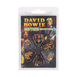 David Bowie / デヴィッド・ボウイ『Ziggy Stardust Motion Guitar Pick /ピック』6個入り【未開封/新品】公式グッズ/ジギー・スターダスト