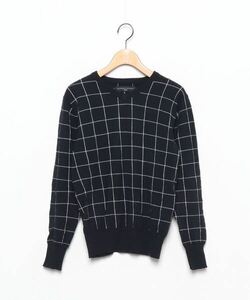 「SHIPS GENERAL SUPPLY」 Vネックニット SMALL ネイビー メンズ