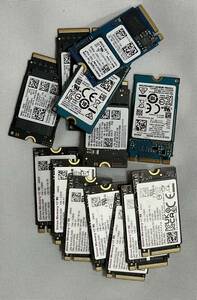 100% 正常品がジャンク扱い 各社256GB SSD 2242仕様 5枚まとめて PCIe M.2 2242 SSD