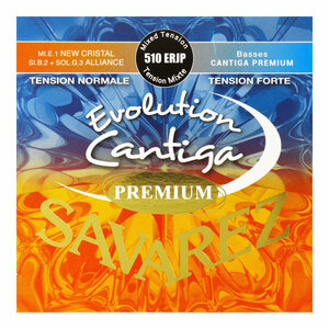 サバレス クラシックギター弦 SAVAREZ 510ERJP Evolution Cantiga PREMIUM Mixed tension×6 エボリューション カンティーガプレミアム