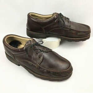 試着OK！Paraboot/パラブーツ　サイズ11　ビンテージ　CHAMBORD/シャンボード　ローブーツ　シューズ　焦げ茶　Vintage　管NO.WZD-166