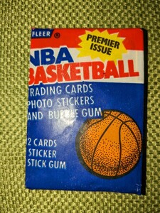 超激レアもの●1986-87 FLEER NBA Basketball●WAX PACK●JORDAN・MAGIC・BIRD・JABBER・ERVING・BERKLEY ・OLAJUWON●未使用品