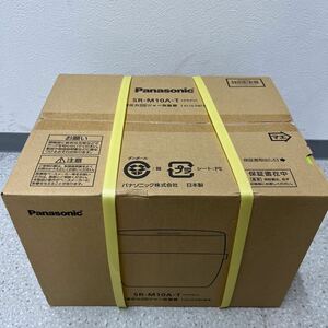 S6065/【個人保管品】パナソニック SR-M10A-T 可変圧力IHジャー炊飯器 5.5号炊き ブラウン Panasonic 未開封 