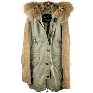 No.8 stockholm (ナンバーエイト) Long Mods Coat (khaki)