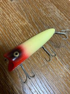 オールド ヘドン ウッド ラッキー13 Heddon Wood Lucky13 RH レッドヘッド ルアー