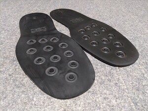 ダイナイトソール（黒色） 一足分 靴材料 ビスポーク　靴作り　レザークラフト　サイズ［11］