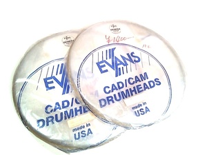 未使用 2枚 EVANS GENERA TOM-TOM 18 INCH インチ タム ドラム TOM DRUMS ドラムヘッド DRUM HEAD MADE IN USA 即決有り 管理番号78E