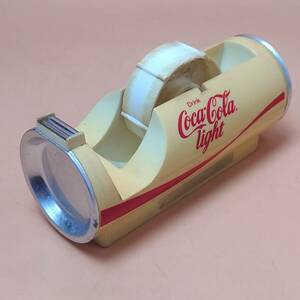 ★ 【当時物 現状品】 テープカッター Coca-Cola light コカ・コーラ ライト セロテープホルダー セロテープカッター 昭和レトロ ★