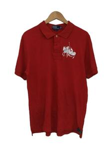 POLO RALPH LAUREN◆ポロシャツ/XXL/コットン/RED