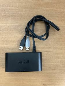 1円スタート 動作未確認 ジャンク品扱 Wii U 用 ゲームキューブコントローラ 接続タップ Wii U WUP-028