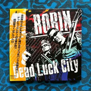 ROBIN アルバムDEAD LUCK CITY CDサイコビリーネオロカビリーロカビリーパンク　ロックンロール