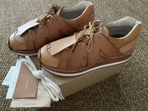 希少 Hender Scheme 2015 es-s-hs SIZE 6 (27.5~28) natural エンダースキーマ スニーカー　レザー