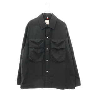 OAMC オーエーエムシー 22SS PUFF BLOUSON OAMU602231 フロントポケット シャツジャケット ブラック