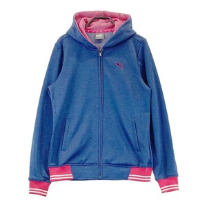 PUMA GOLF プーマゴルフ ジップパーカー ネイビー系 L [240101244144] ゴルフウェア レディース