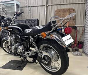 ＧＴ７５０キャリア/メッキ ヨシムラBEETハリケーンGT380フクイGT550モリワキ CB750KキジマCB750four水牛CB1100EX タンデムバー キャリヤ 