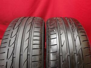 中古タイヤ 205/50R17 89W 2本セット ブリヂストン ポテンザ S001 8.5分山 ランフラット BMW2シリーズ 3シリーズ